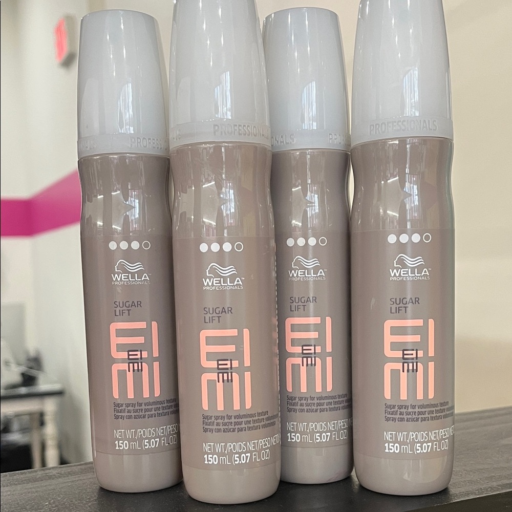 4 Pieces 1 price Wella EIMI Sugar Lift Spray